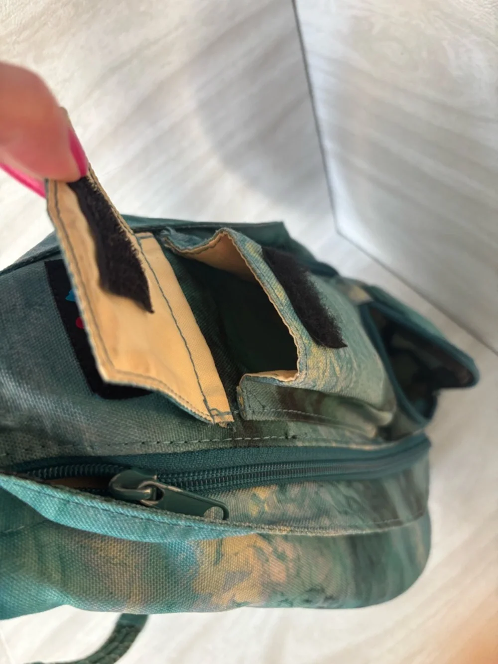 KAVU Rope Sling - Compact Lightweight Crossbody Bag - Ocean Storm - Picture 11 of 13